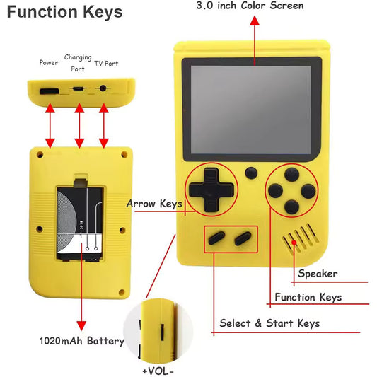 Consola +500 juegos